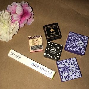 Miscellaneous unused samples & colourpop satin lip